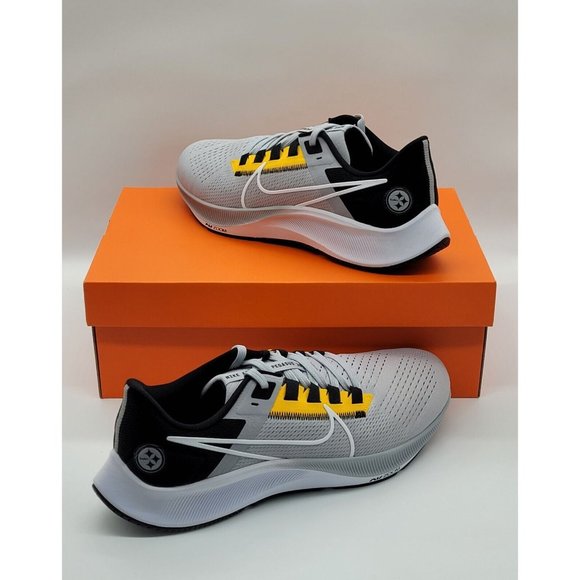 Nike Air Zoom Pegasus 38 'Pittsburgh Steelers' DJ0852-001 - Picture 4 of 14